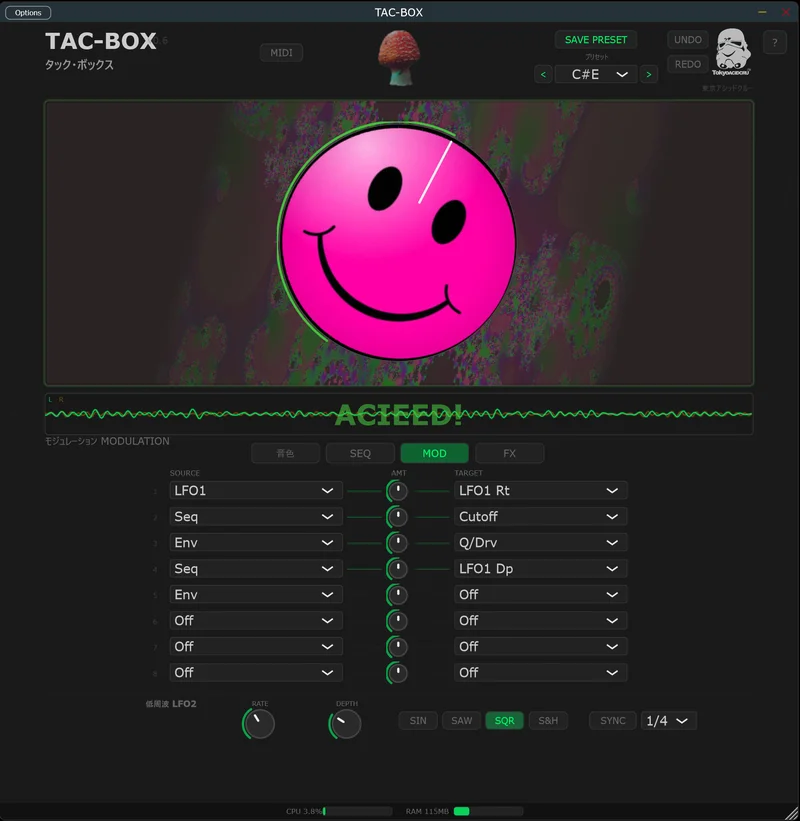 TAC-BOX Modulation