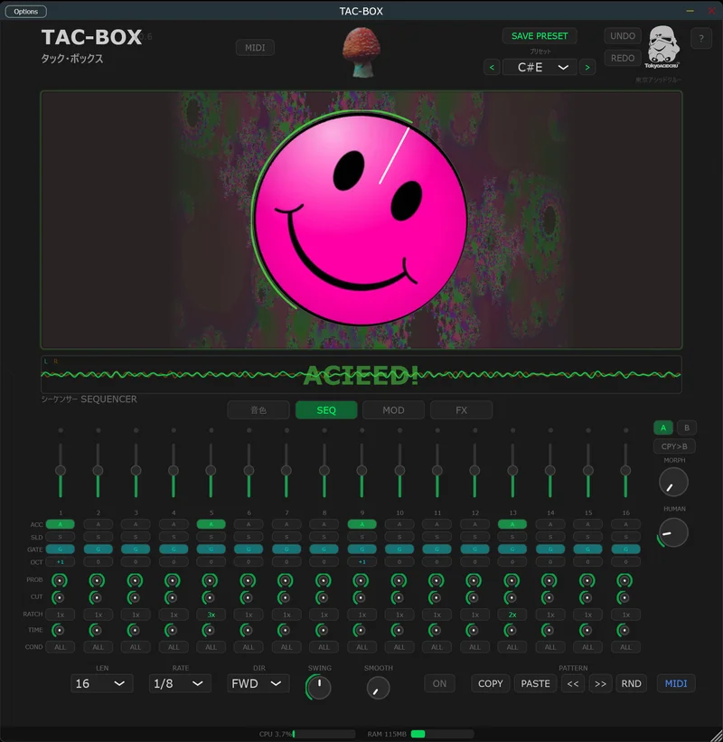 TAC-BOX Sequencer